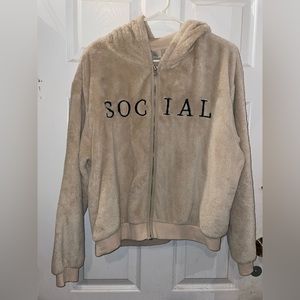 H&M Divided Social Pile Hooded Jacket
